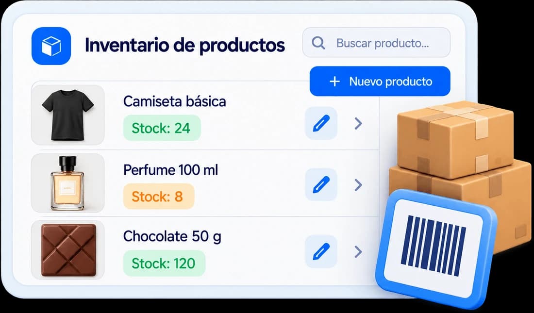 Stock e inventario